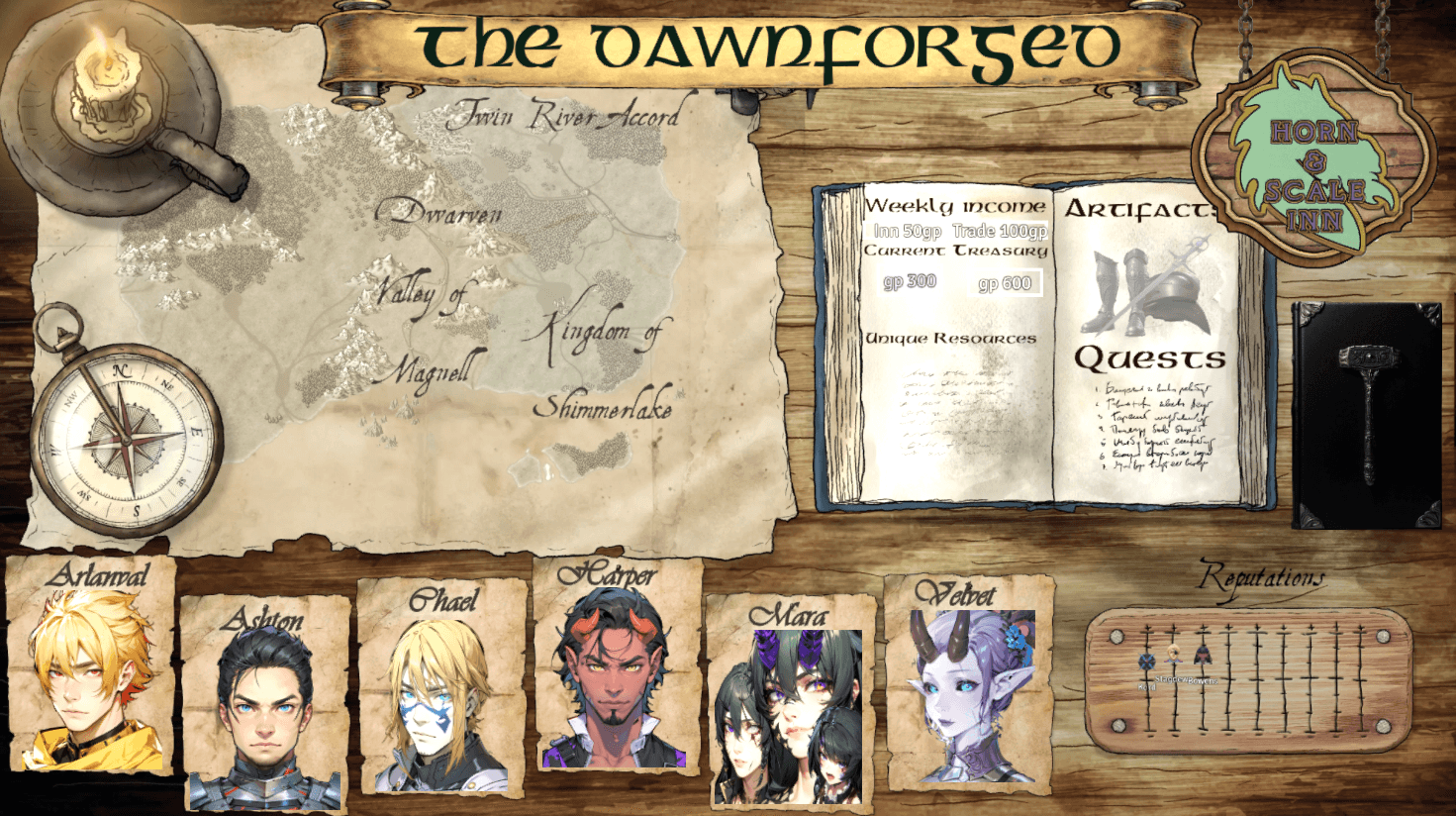 Baraneth: The Dawnforged