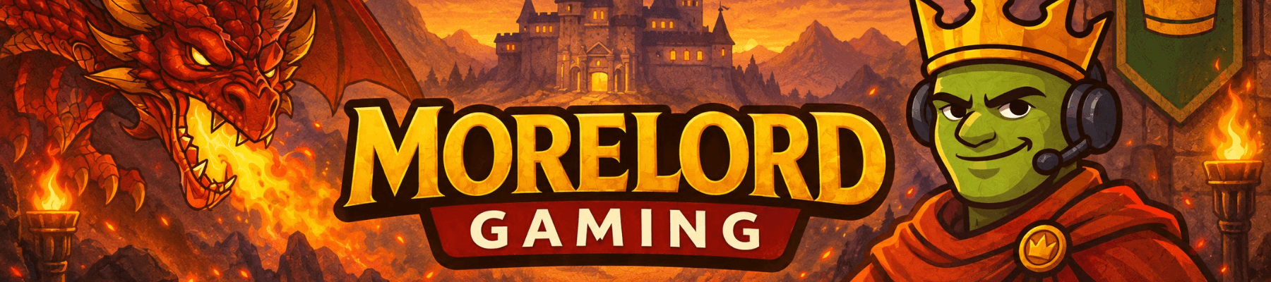 Morelord Gaming hero banner